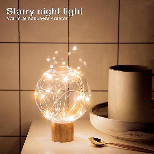 Bordlampe Kreativ gave Led Stjernehimmel Lampe Plug-in Små soverom  nattbordslamper e19b | Fyndiq