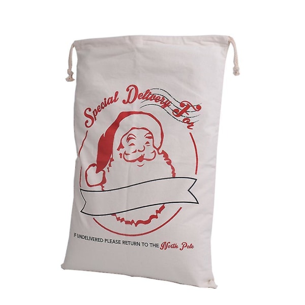 Kreativ Dragsko Canvas Santa Sack Christmas Bag