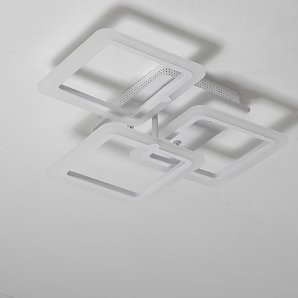 3-armet LED-loftlampe til soveværelse, vægmonteret, malet