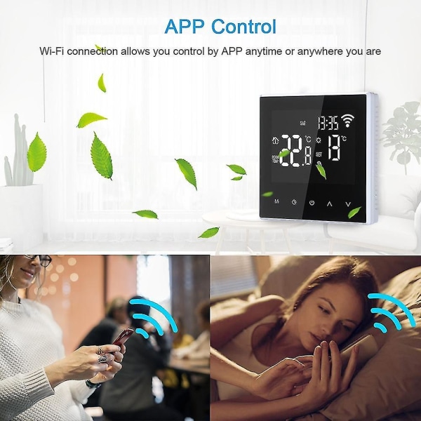 Tuya WiFi Smart Thermostat Sähköinen lattialämmitys