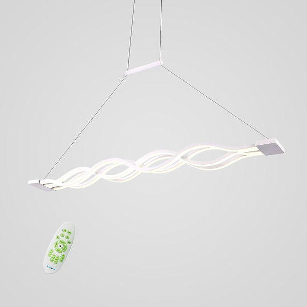 4-lys 100cm Mini LED Hengelampe Metall Akryl Moderne