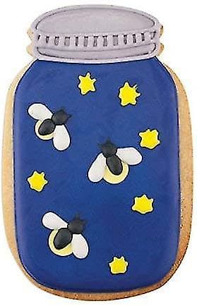 Evästeleikkurit purkki evästeleikkuri, keksimuotit - maito pullo muotti, 4,5\"