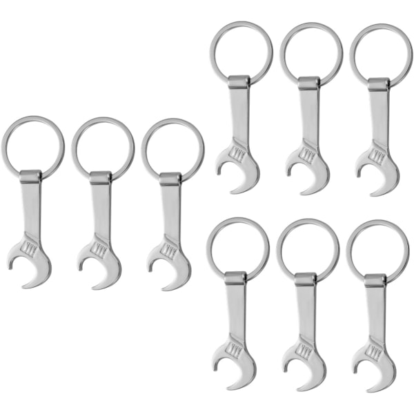 3 set Nyckel Flasköppnare Nyckel Nyckelring DIY Nyckelring