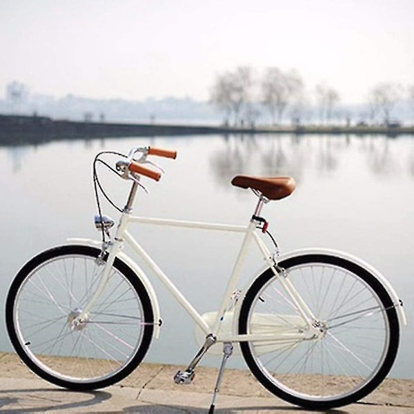 Retro Super Lys LED Cykel Forlygte Krom Visir Kugle Forlygte Vandtæt Cykellampe Cykel Tilbehør