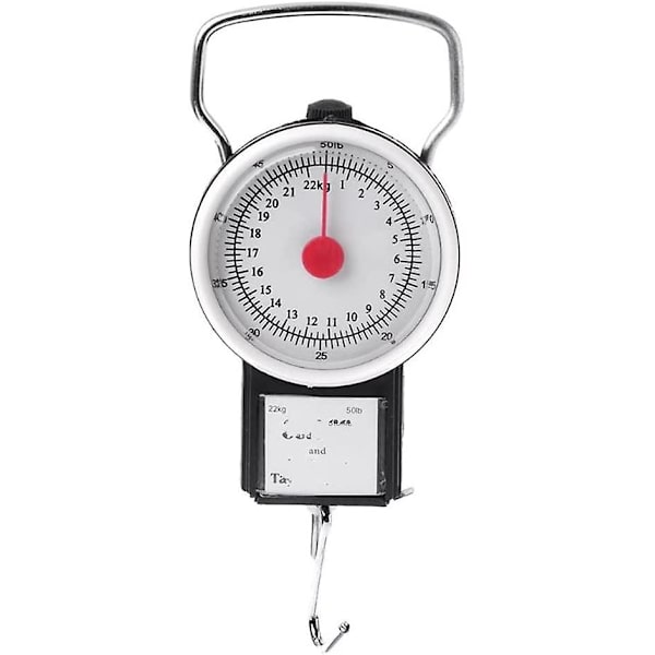 22 kg/50 lb Bærbar Vægtfisk Vægt Hæk Køkken Bånd Tape Fiskeri Vægt