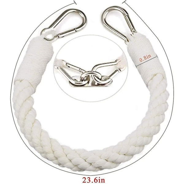 Nautisk Rep Toalettpappershållare Retro Väggmonterad Handdukshållare Ocean Beach Heminredning (2-pack)