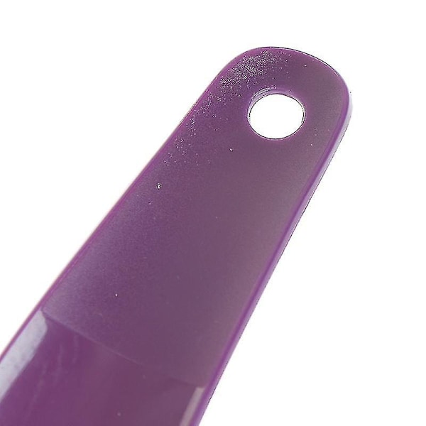 1 stk. 16 cm Sko Horn Plast Sko Horn Skeformet Sko Horn Sko Løfter Fengshuo Purple