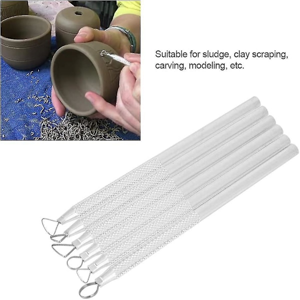 Skrapverktyg för carving - Keramiska detaljverktyg, aluminiumlegering för gravyr och carving