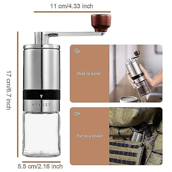 Kaffekvarn Burr Kornkvarn Kryddkvarn Kaffemaskin