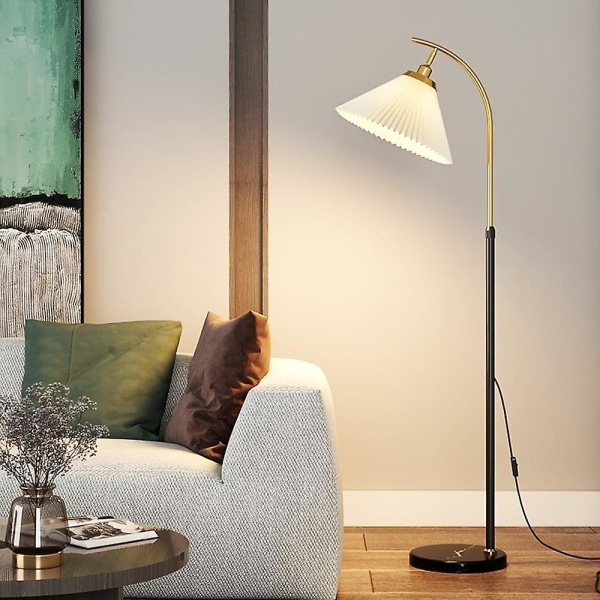 Dæmpbar Gulvlampe Arc Metal Led Kreativ Stående Lampe