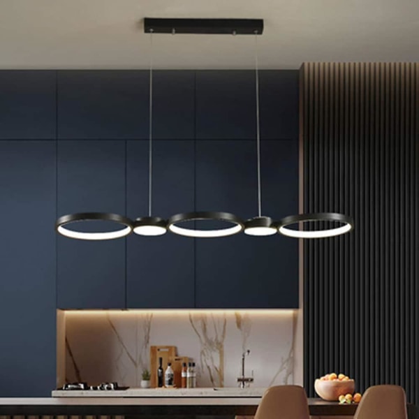 LED-Hänglampa Köksö Ringdesign 95cm