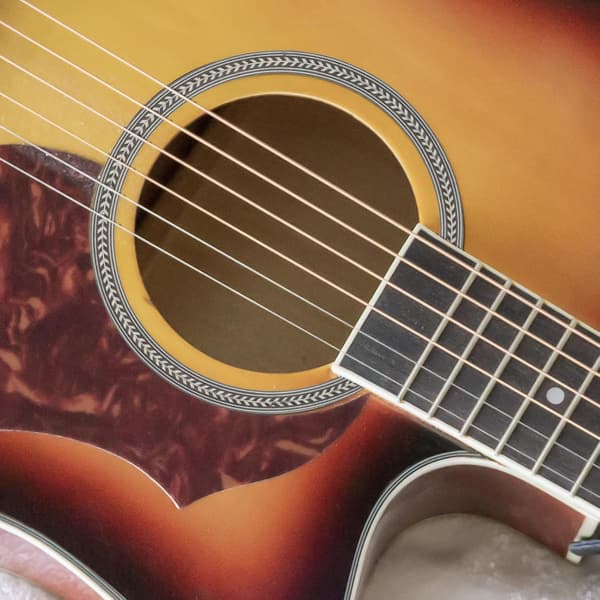 1 stk. Akustisk Klassisk Guitar Lydhul Roset Træmærkat Tilbehør