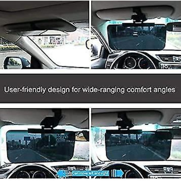 Auton ikkunanvarjostimet häikäisyä estävä aurinkosuojakiinnike Extenderiin