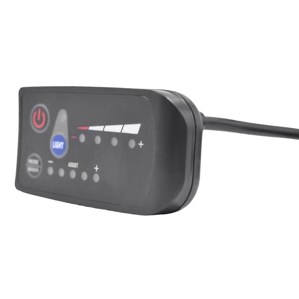 S810 E-cykelmätare LED-display 36V IP65 för Elcykel Elcykelmätare Sm 5+2pin