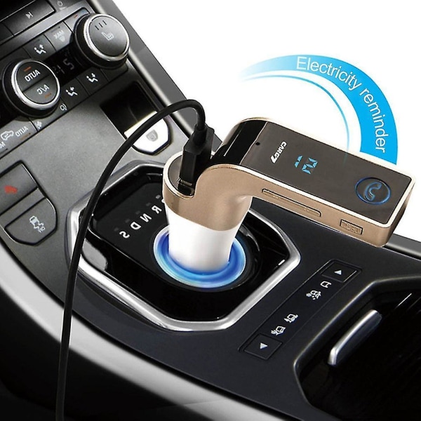 Bilspiller FM-sender Bluetooth Håndfri Mp3