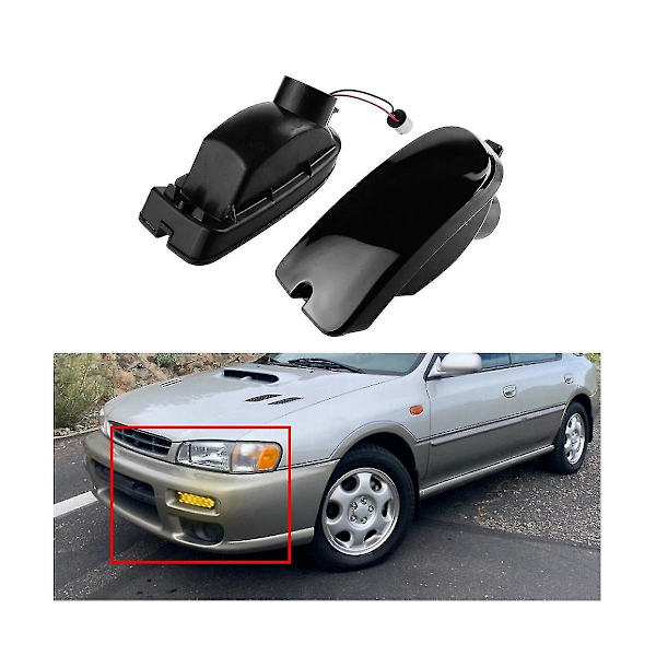 Røget Linse LED Sideblinklys til Impreza 1999 2000 2001 84441fa170, 84441fa160