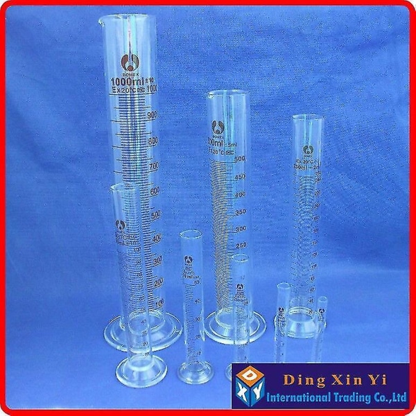 2 st 50 ml Glasgraderade Cylindrar Mätgrader