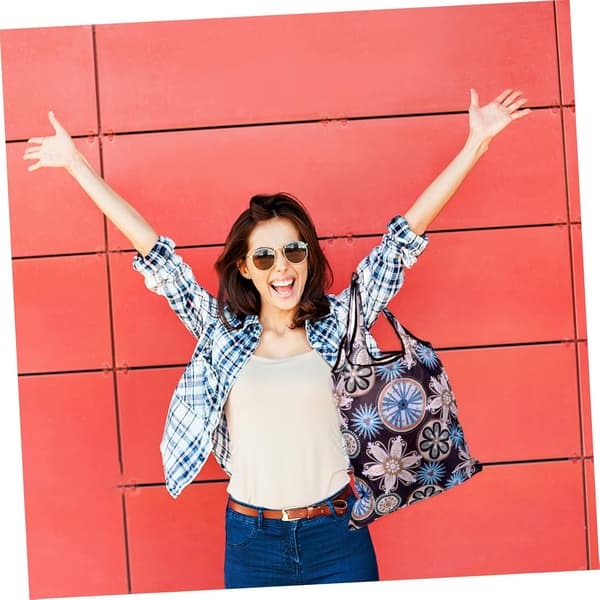 Handleveske Vaskbare Matposer Lerret Matpose Tote Bag