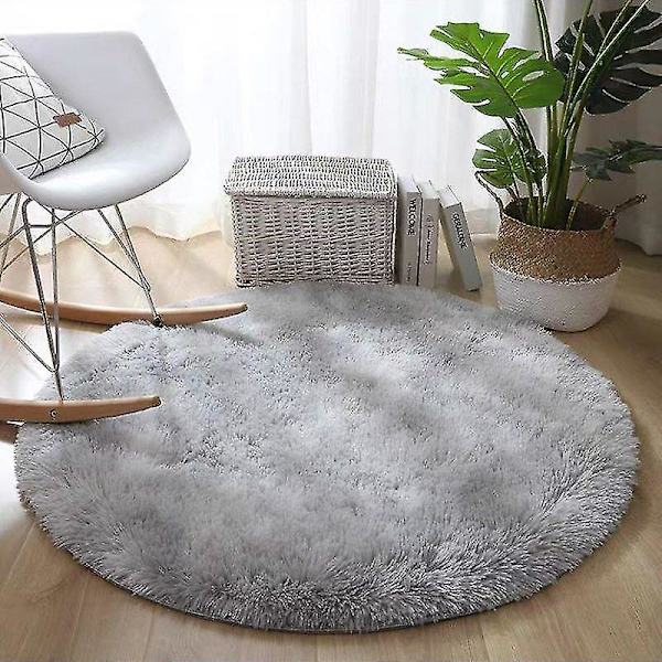 Matto Olohuone Pyöreä Pehmeä Liukumaton 60cm