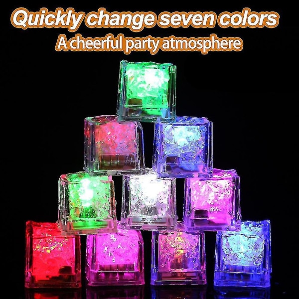 Lysende LED-Isbiter (12)
