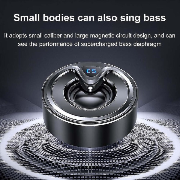 Mini Bluetooth-högtalare i aluminiumlegering för dator, trådlös och liten
