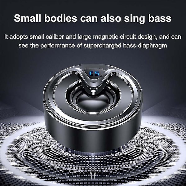 Mini Bluetooth-højttaler i aluminiumlegering til computer