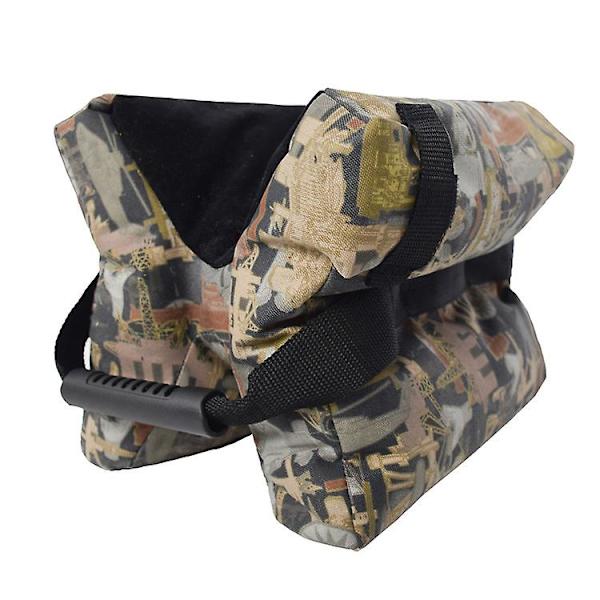 Jakt- och Skyttesupportväska Sandsäck Sandsäck camouflage