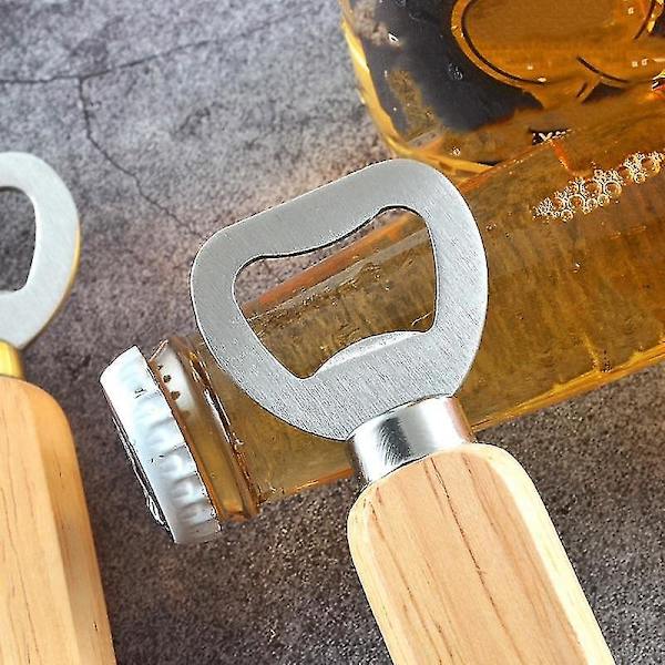 Vinkorkåbner 10 stk. Bartender Flaskeåbner Træ Håndholdt