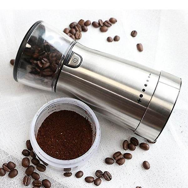 Elektrisk Kaffekvarn med Justerbar Grovlek, Sladdlös, Bärbar