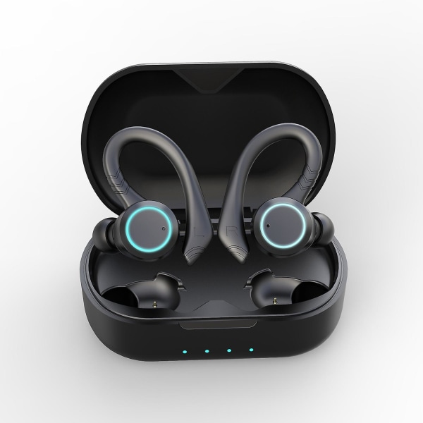 Urheilukorvatyynyt, langattomat Bluetooth 5.1 -kuulokkeet, syvä basso