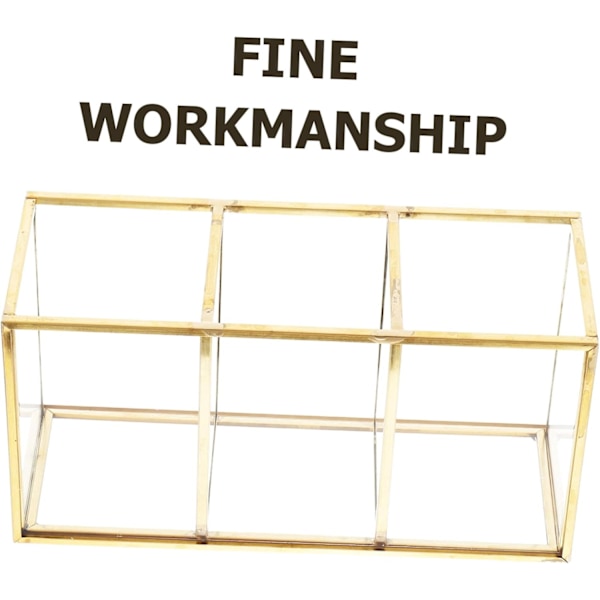Smykkeskrin Glas Kosmetik Opbevaringsboks Organizer