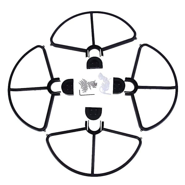 Aftagelige Propellerbeskyttelsesbumpere til DJI Phantom