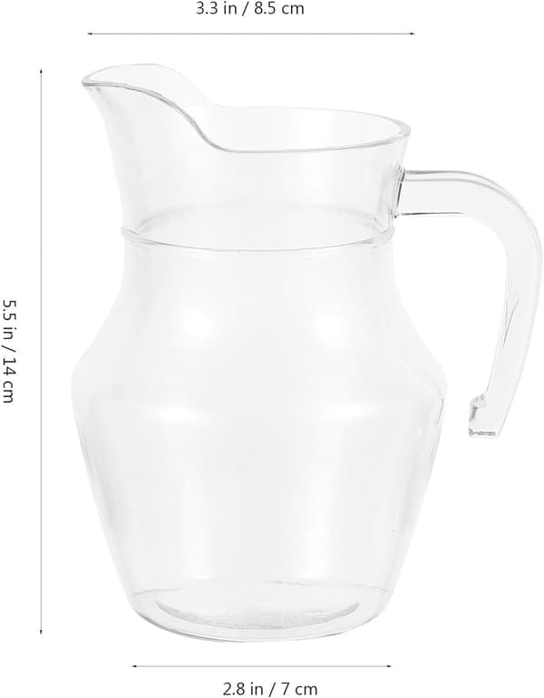 Vindispenser Barutrustning Akryl PC Vinkanna 580ml Lättviktig Bekväm att Hålla