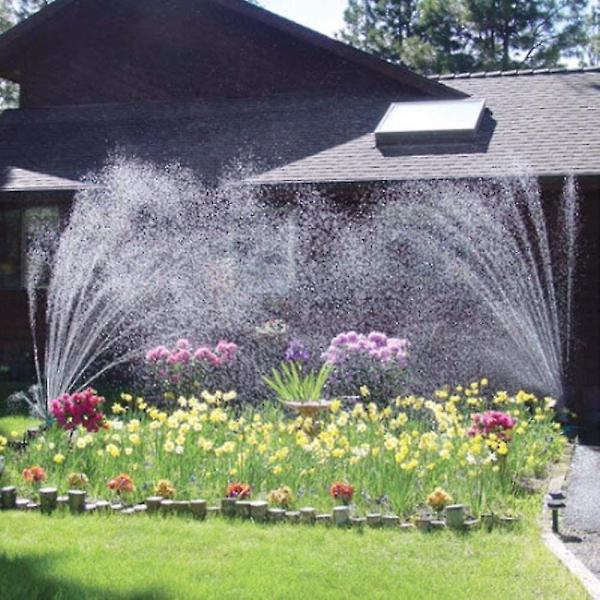 Plante Sprinkler Slange Sett 360 Grader Hage Automatisk Multi-vanning Sprinkler Plen Vanning Sprinkler Vanning Dyser Hageverktøy Og Utstyr