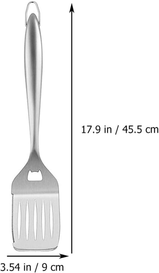 Stekespade Stekespade i rustfritt stål Praktisk multifunksjonelt grillverktøy