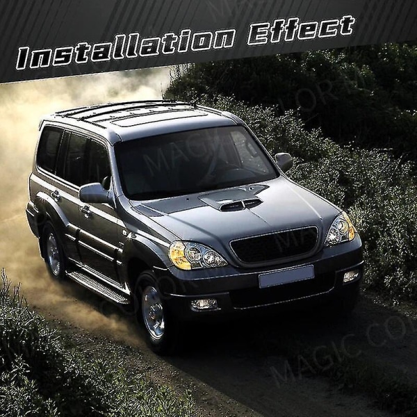 Framlampa med blinkersindikator för Hyundai Terracan 2001 2002 2003 2004 2005 2006 med lampa