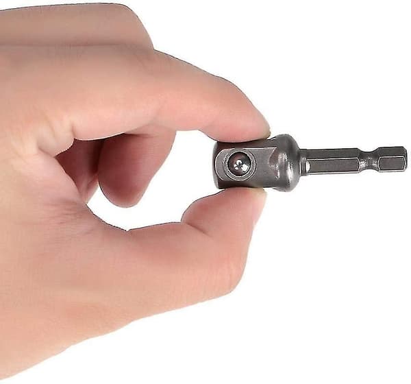 Skruetrækkerbits 1/4\" 3/8\" 1/2\" Driver Adapter Hex Nøgle Krom Vanadium Stål Sokkel Adapter