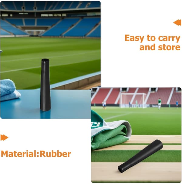 3 stk. Baseball Saddle Udskiftningsrør til Batting Tee Slag Tee Kop Tilbehør Gummimateriale