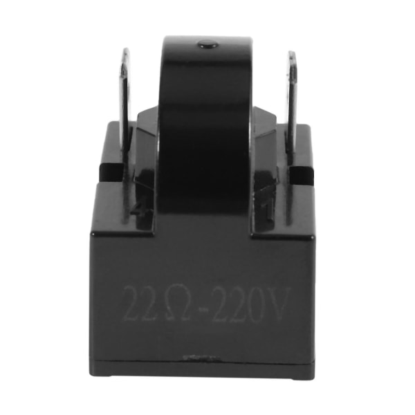 3x Plastfodral 22 Ohm 2-stifts PTC-startrelä för kylskåp