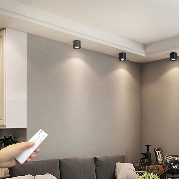 LED Taklampa Dimbar 24,5cm Aluminium Modern Stil