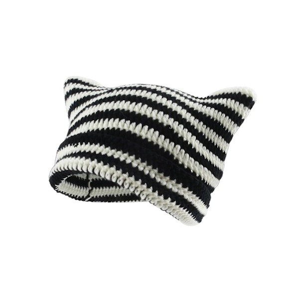 Hæklet Hatte til Kvinder Kat Beanie Vintage Beanie Kvinder Hat