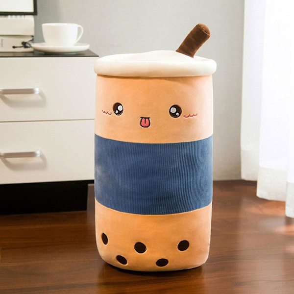 Leke 22cm 3D Søt og Myk Frukt Melkete Plush Leke Melkete Dukke Dukke Blue