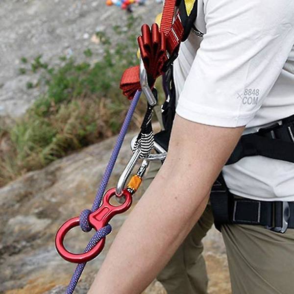 Klätterräddning Heavy Duty Hög Styrka Rappel Enhet
