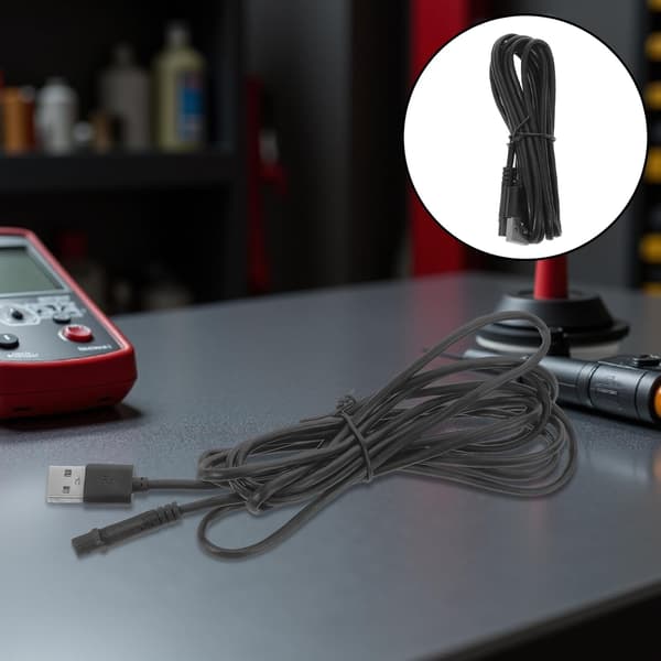 Biladapterkabel Dashcam-kabel Bilspilleradapterledning for USB-bruk i dashbordopptaker