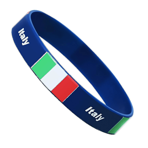 Italien Silikon Armbånd - Armbånd til Sportsbegivenheder - Patriotisk Støtte til Verdensbegivenheder