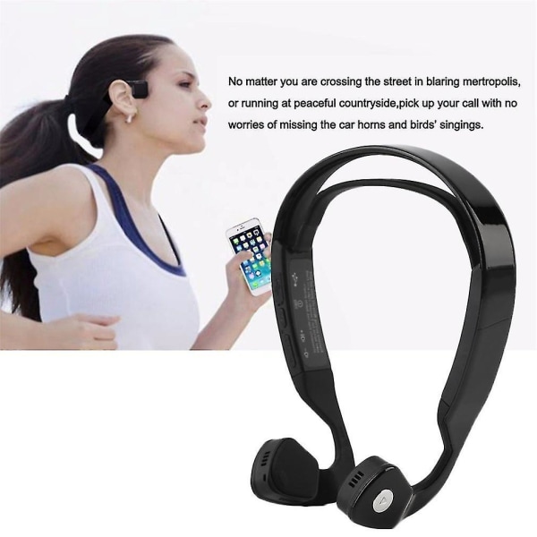 Bone Conduction Bluetooth 4.0 Stereo Headset hörlurar