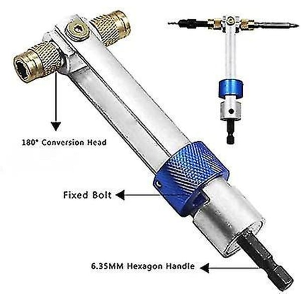 20-delt Multi Skrutrekkersett Drill Driver Rask Bytte