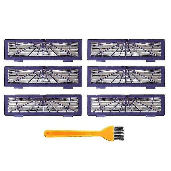 Neato Botvac D3 D4 D5 D6 D7 Kombinasjonsbørsteblad HEPA-filtre