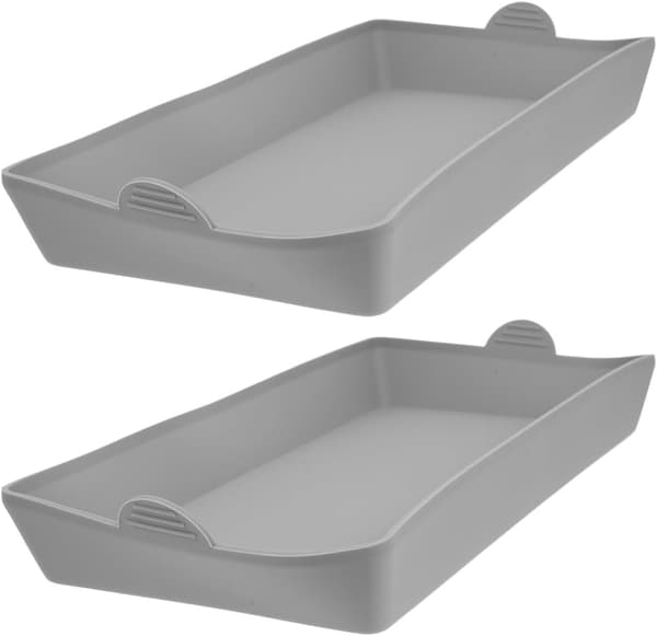 2 stk brødform rektangulær brødform silikon enkel å bruke og rengjøre enkel å vaske for hjemme-DIY-baking