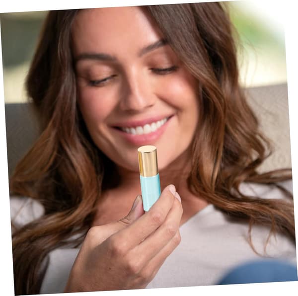 12 st 5 ml pärlfärgade roll-on-flaskor i glas, påfyllningsbara eteriska oljeförpackningar, bärbara flaskor